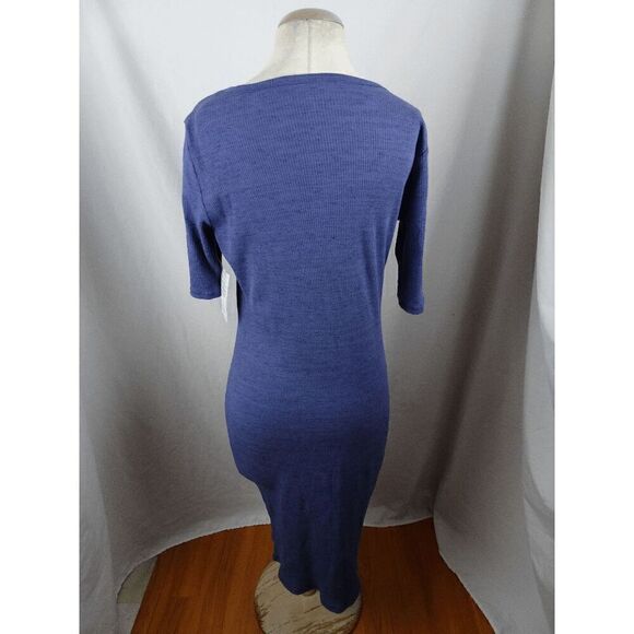Lularoe Women Blue Dress Size L - Picture 3 of 8